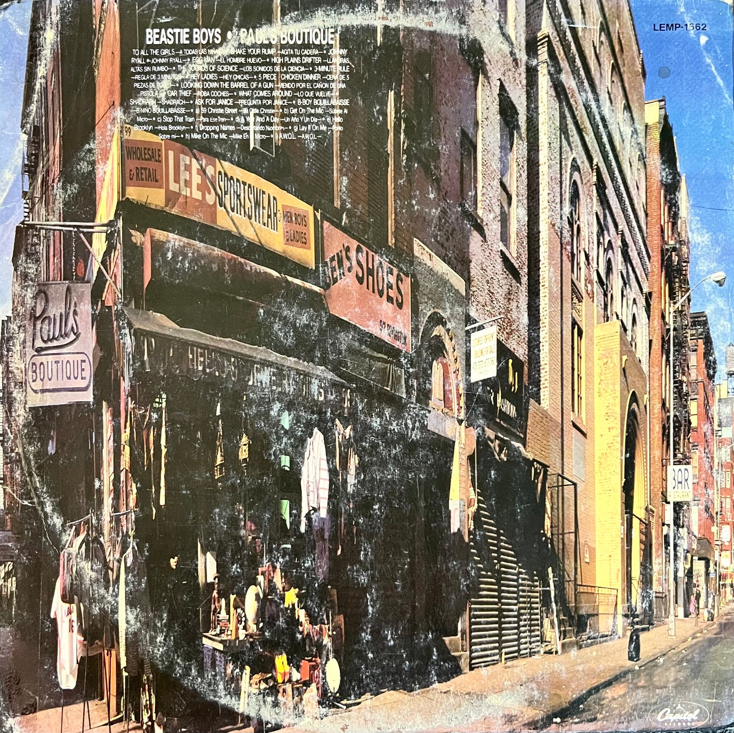 Beastie Boys - Pauls Boutique (Original Press Mexicano)