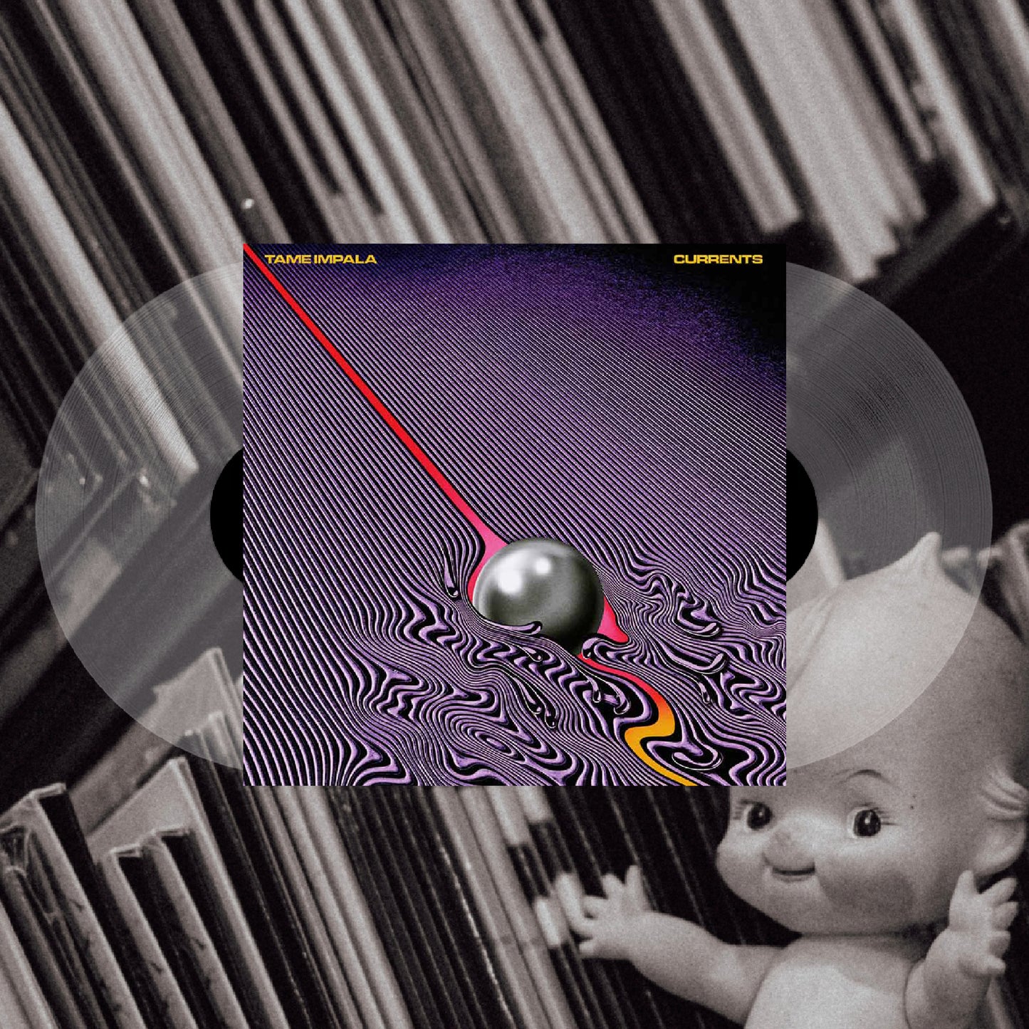 PRE ORDER / Tame Impala - Currents (2LP Clear Vinyl)