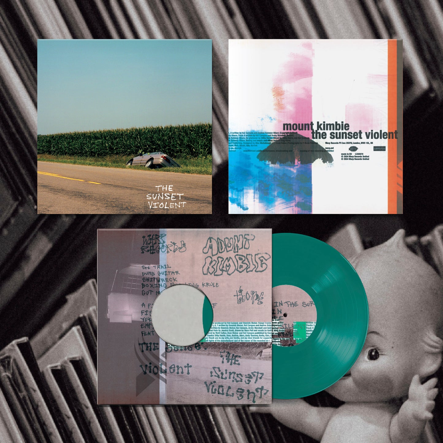 Mount Kimbie - The Sunset Violent (Petrol Blue Transparent Vinyl)