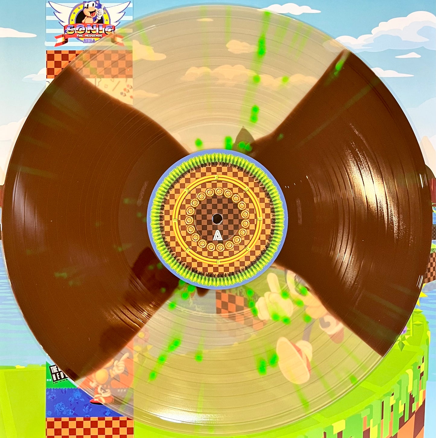 Sonic The Hedgehog (Green Hill Zone Colored)