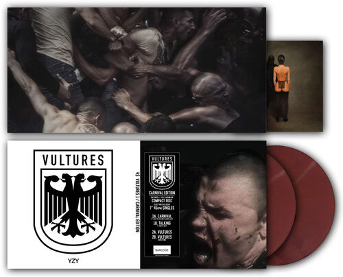 Kanye West & Ty Dolla Sign - Vultures 1 (7Inch/CD) (Maroon Coloured Numered)