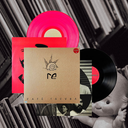 Cafe Tacvba - Re (2024 Oficial MX 2LP Red & Black Colored)