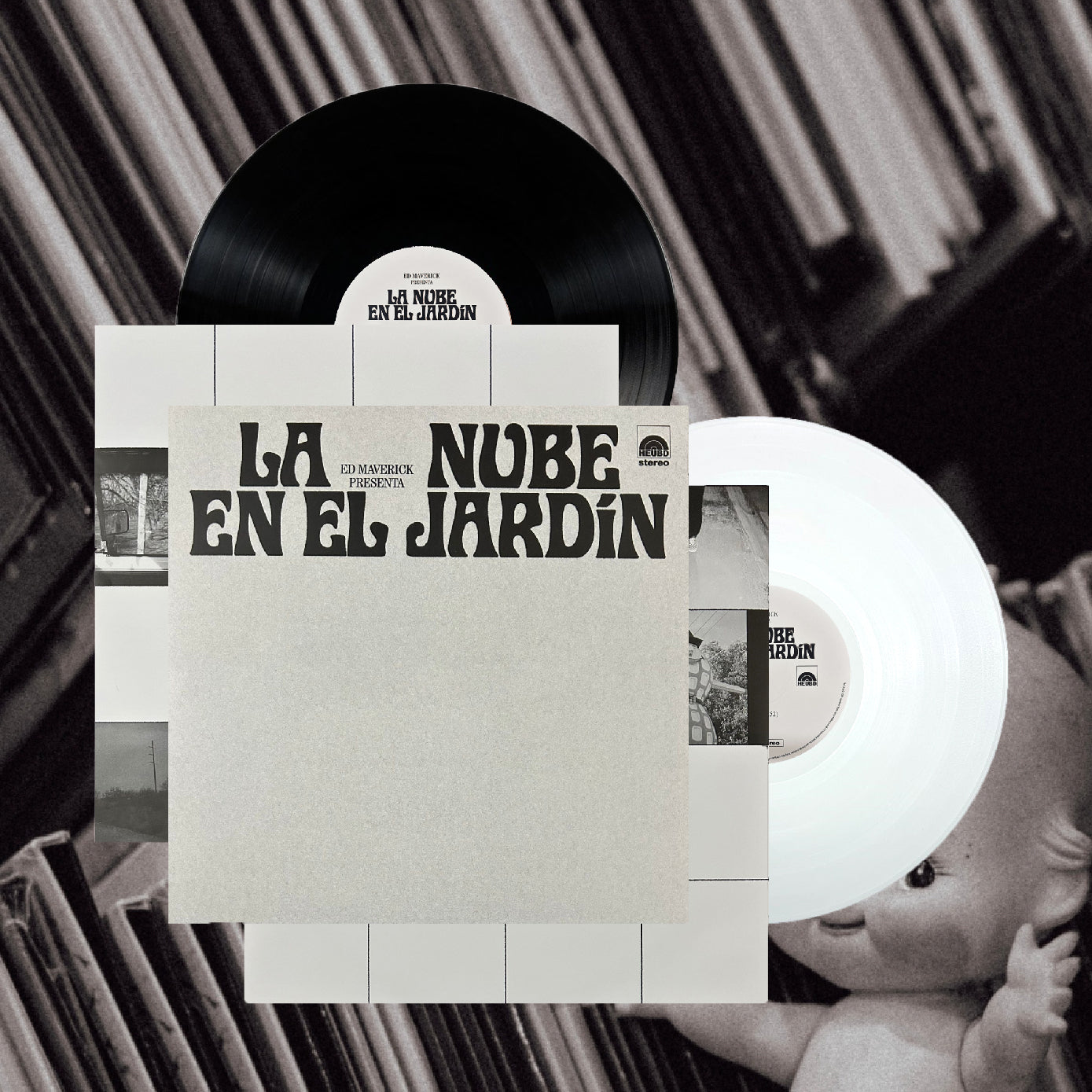 Ed Maverick - La Nube En El Jardin (Vinyl White & Black)