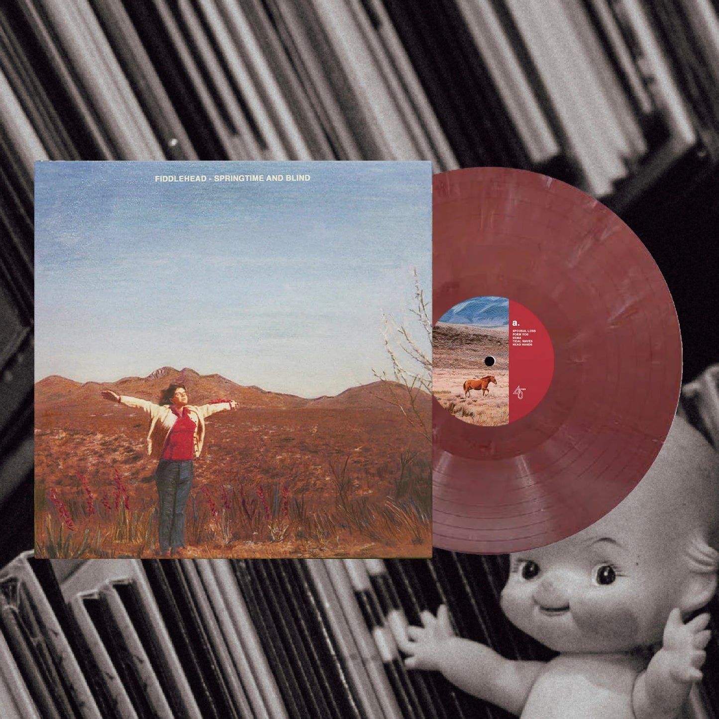 Fiddlehead - Springtime And Blind (Black Cherry Vinyl)