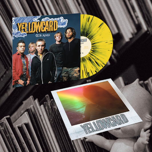Yellowcard - Ocean Avenue (Yellow/Black Splatter)