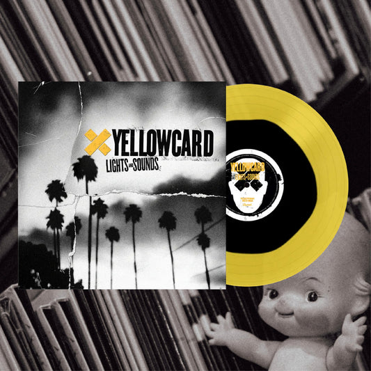 Yellowcard - Lights And Sounds (Black Inside Yellow Colored)