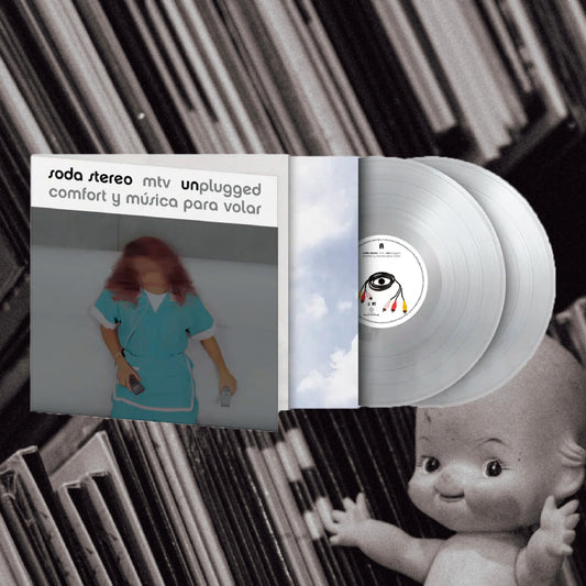 Soda Stereo - Comfort Y Musica Para Volar (2LPs Clear MOV Numered 2000 Copies)