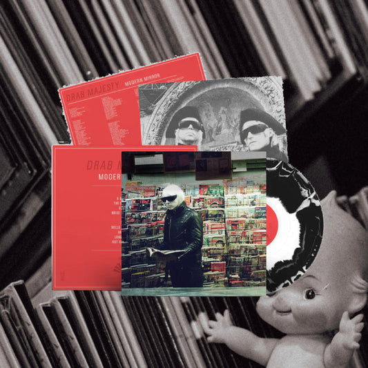 Drab Majesty - Modern Mirror (White & Black Smash Limited to 500 Copies)