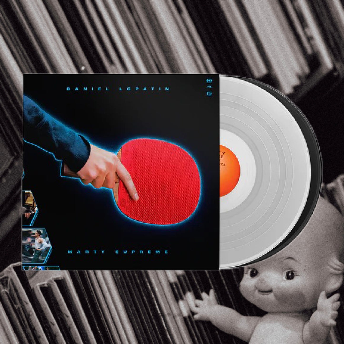 Marty Supreme (Original Soundtrack Black & White 2LP Vinyl)
