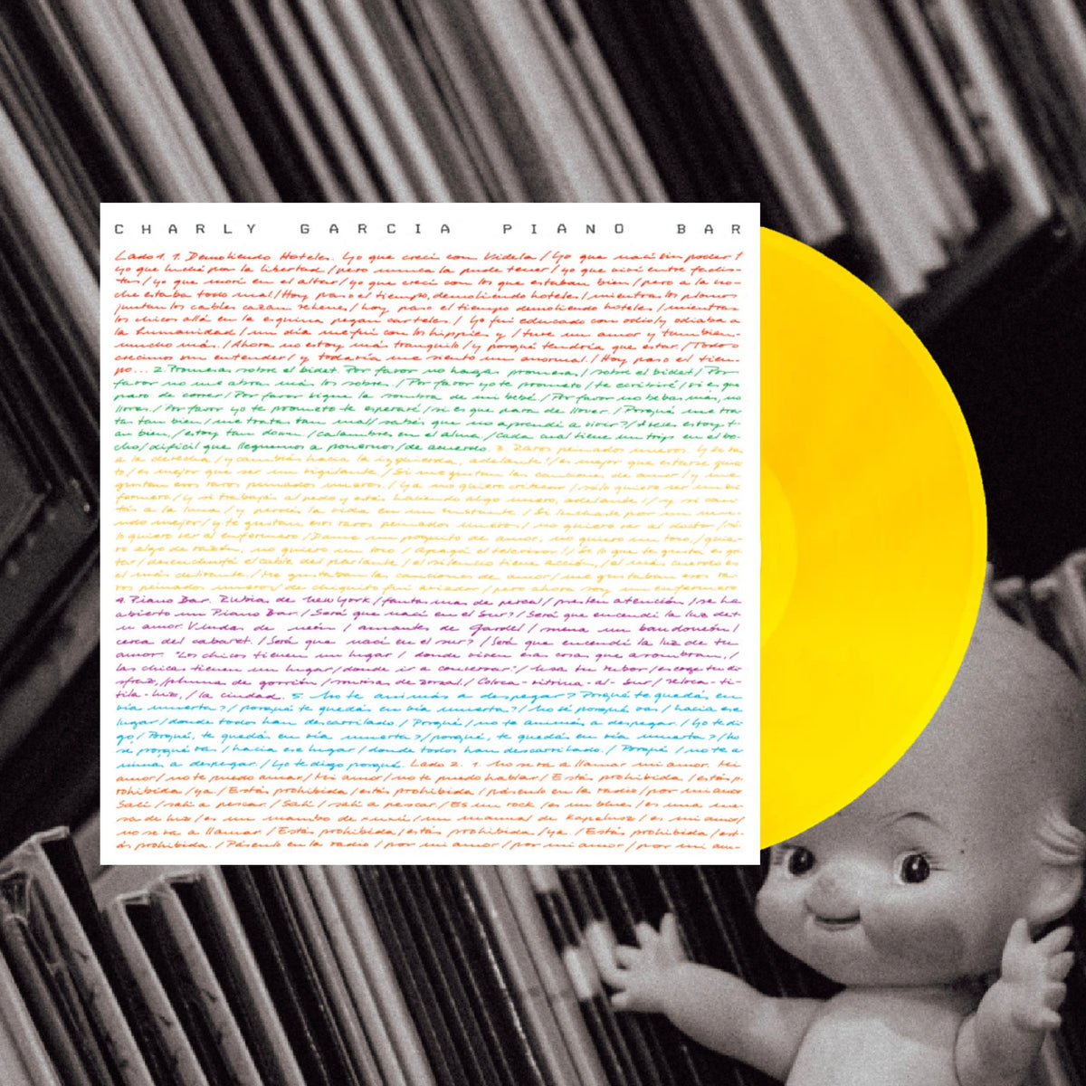Charly Garcia - Piano Bar (Yellow Vinyl)