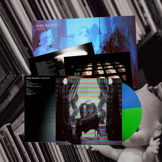 Drab Majesty - Careless (Green Blue Split Limited to 600 Copies)