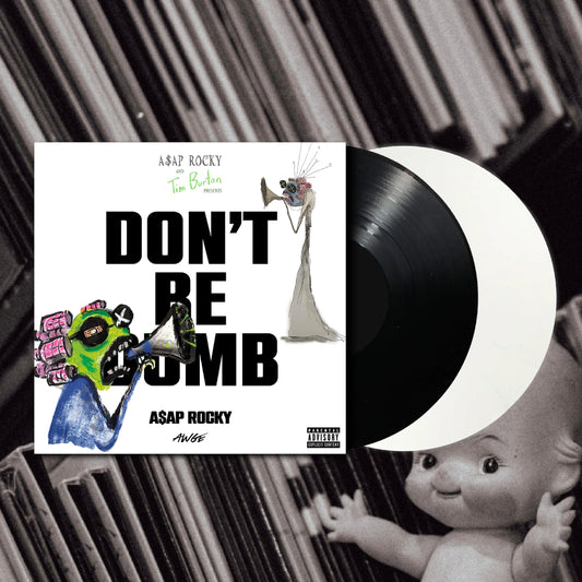 ASAP Rocky - Don't Be Dumb (Black & White Color)