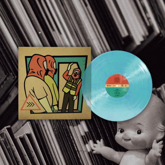 Beak - >>> (Limited 1000 Copies, Electric Blue Colored Vinyl)