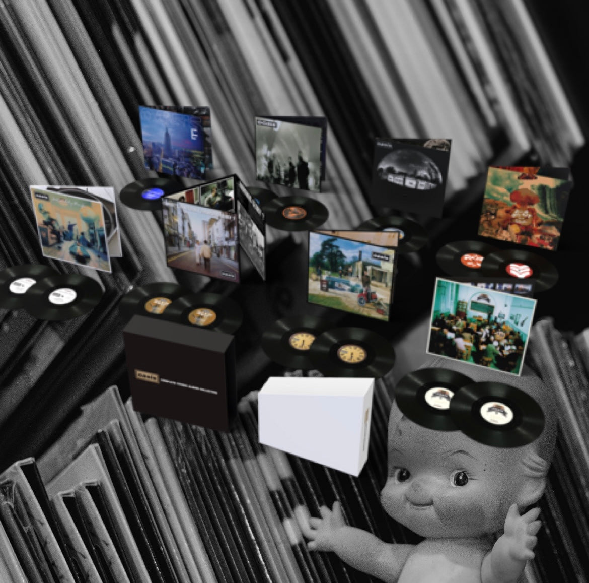 PRE ORDER / Oasis - Complete Studio Album Collection (Vinyl Box Set 14LPs)