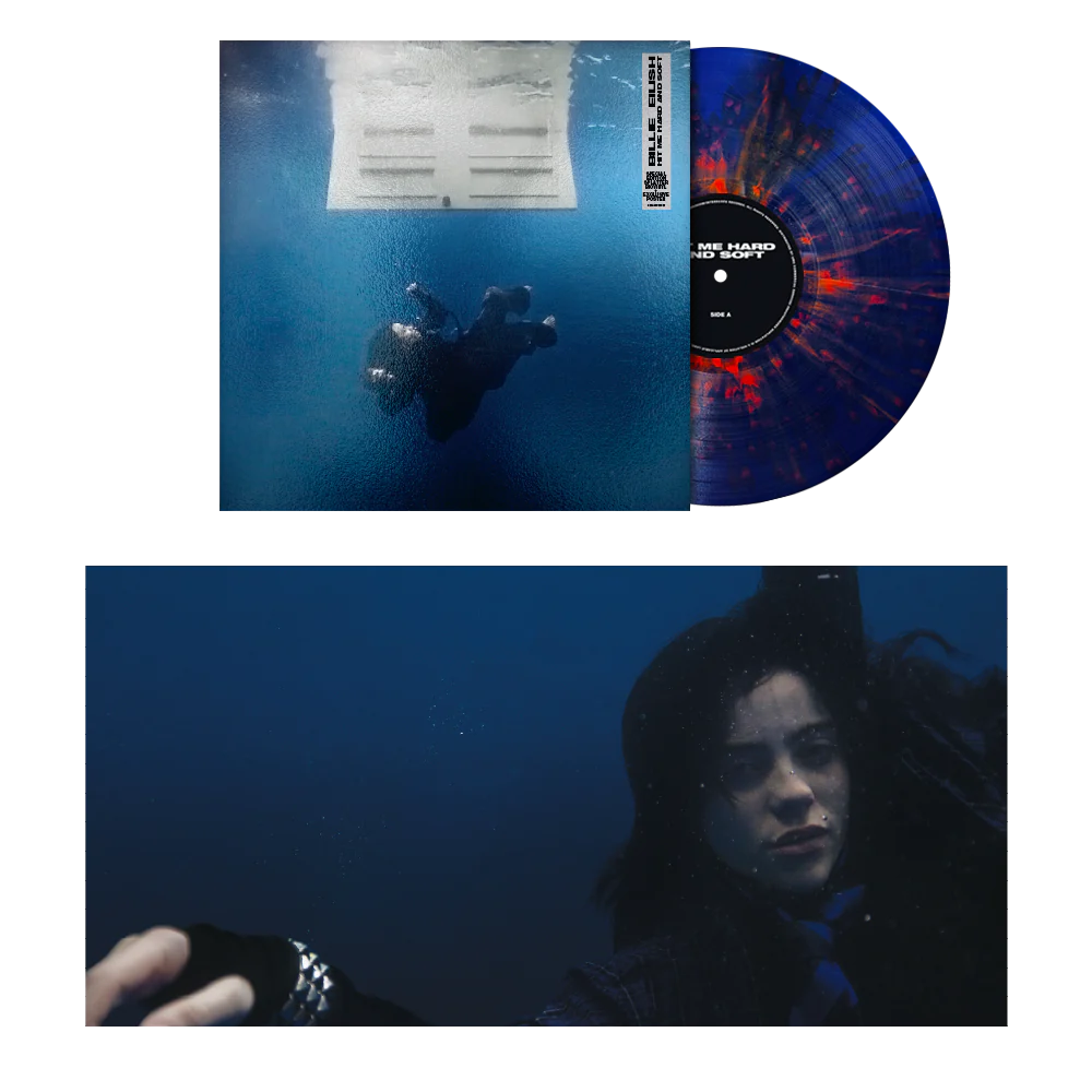 PRE ORDER/ Billie Eilish - Hit Me Hard & Soft (Anniversary Blue & Orange Splatter)