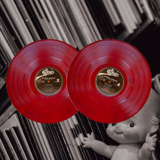 Michael Jackson - Dangerous (Red & Black Swirl 2LP)