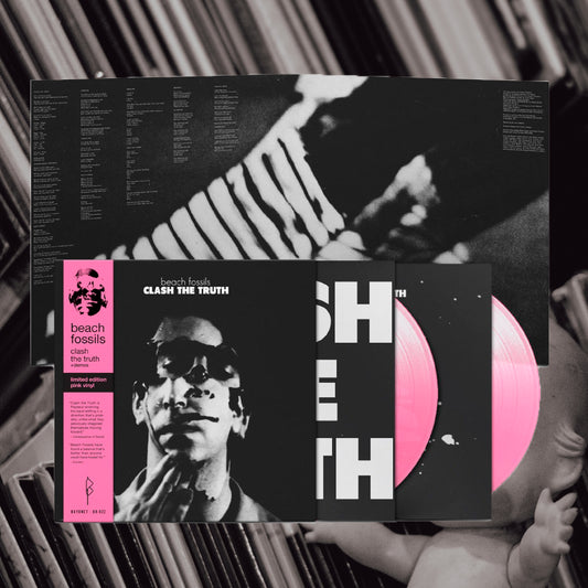 Beach Fossils - Clash The Truth + Demos (Clear Pink Pink 2LP)