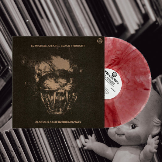 El Michels Affair & Black Thought - Glorious Game (Instrumentals) (Blood Smoke Vinyl LP)