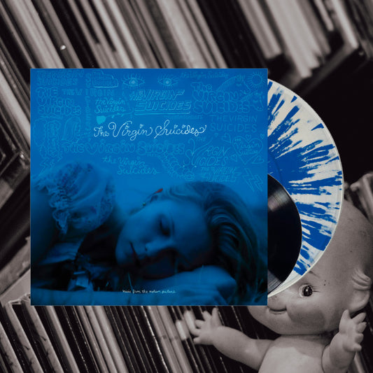 Virgin Suicides - (25th Anniversary Alt. Cover Blue Vinyl With Bonus 7 Flexi Disc) RSD 2025