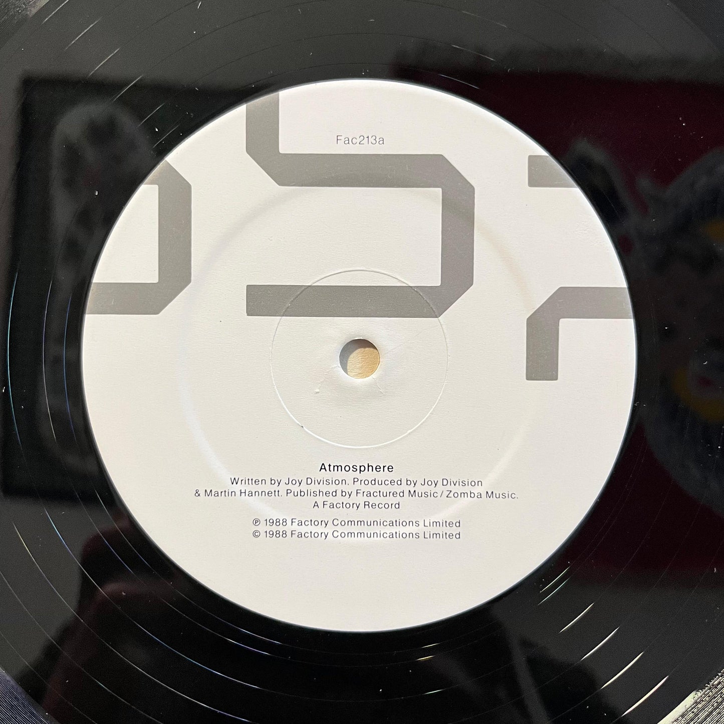 Joy Division - Atmosphere (Single 1988 UK Factory)