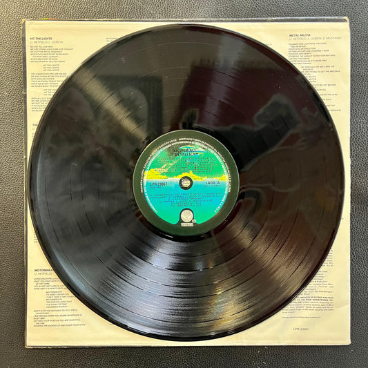 Metallica - Kill Em All (1983 Mexican Pressing Vertigo Black Clear)