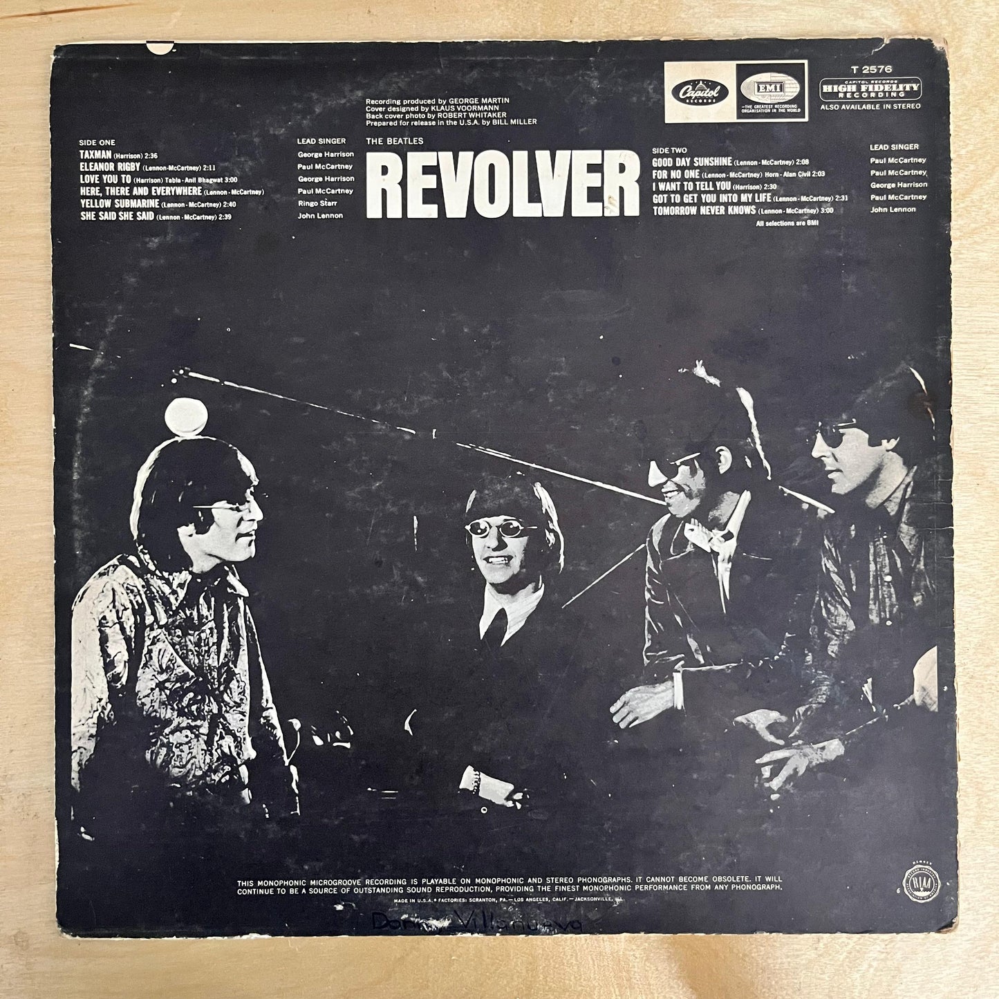 The Beatles - Revolver (1966 USA)