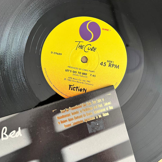 The Cure - Lets Go To Bed (Promo 1982 USA)