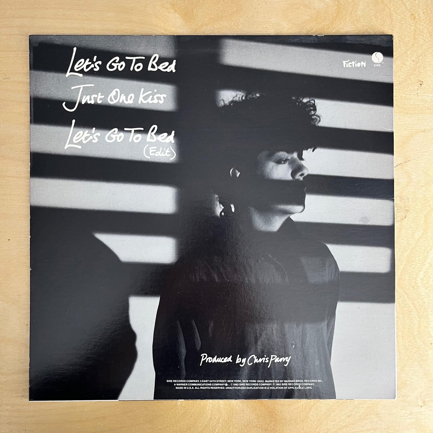 The Cure - Lets Go To Bed (Promo 1982 USA)