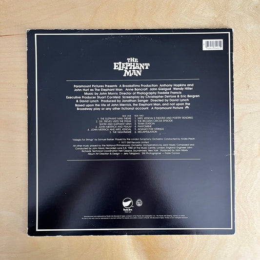 The Elephant Man Soundtrack (1980 USA Gatefold)