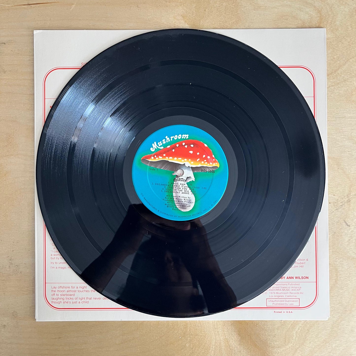 Heart - Dreamboat Annie (1976 USA Gatefold)
