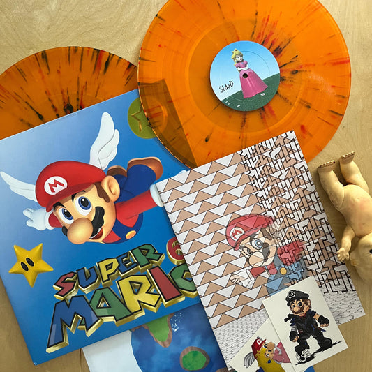 SMB 64 (Orange Splatter 2LP Bootleg Rare)