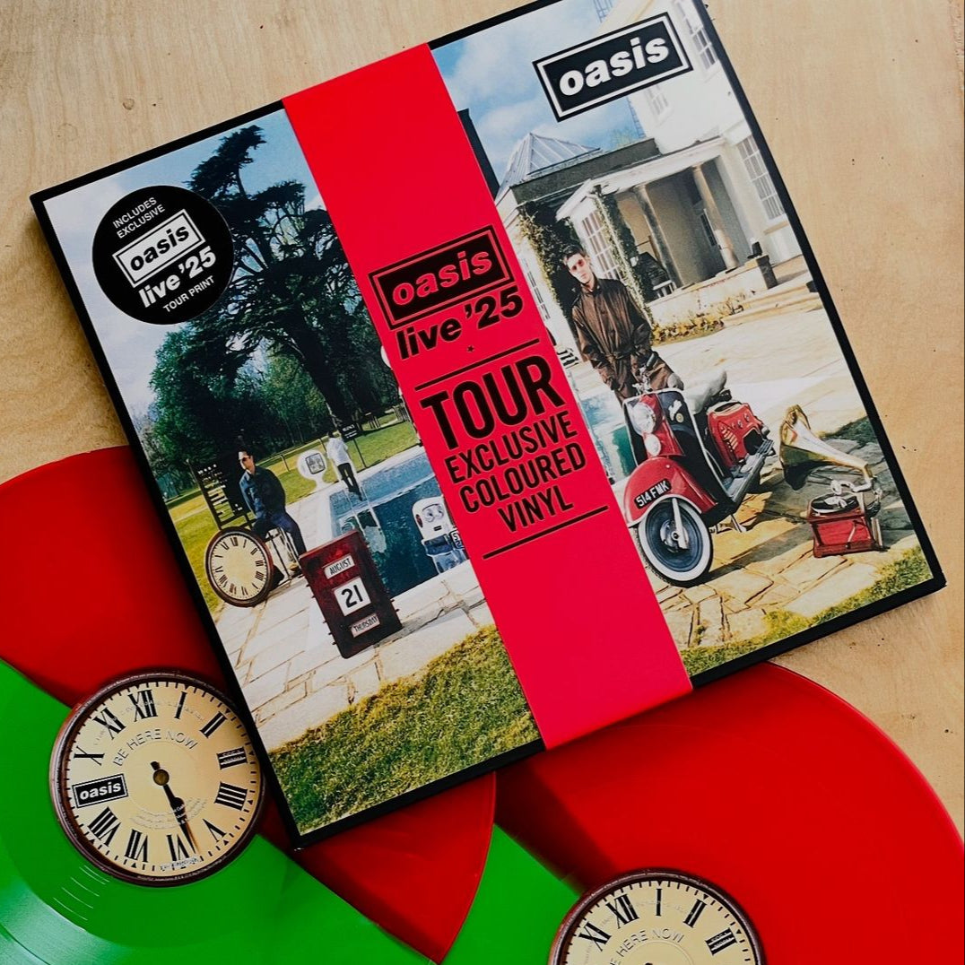 Oasis - Be Here Now (Tour 2025 Edition Green & Red Colored)