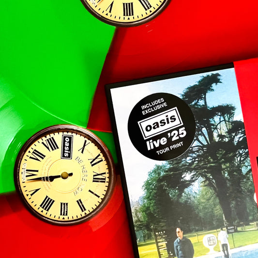 Oasis - Be Here Now (Tour 2025 Edition Green & Red Colored)