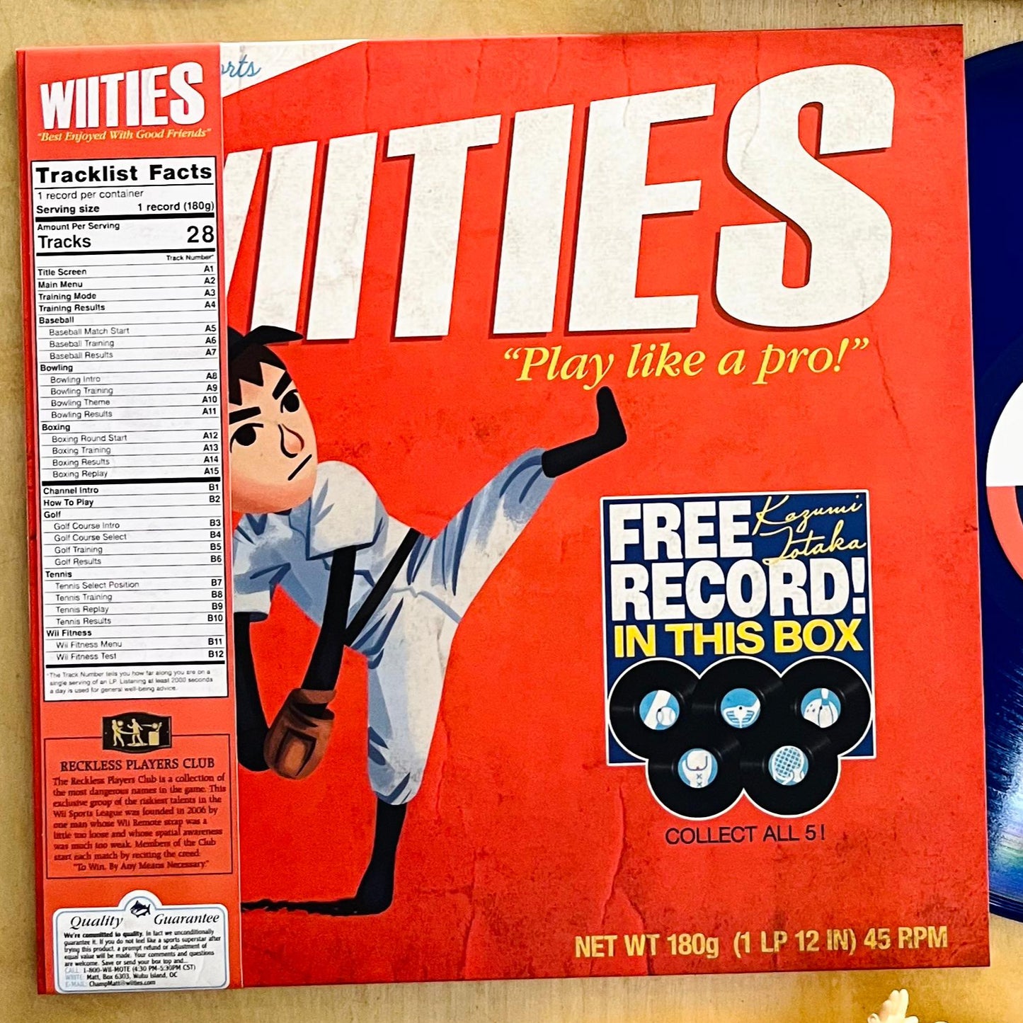Wiities (A Wii Sports Experience (Fanclub Vinyl Blue Vinyl)