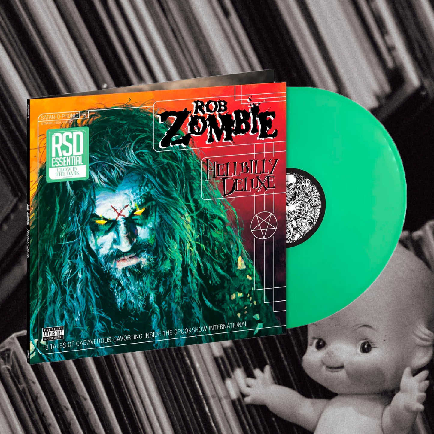 Rob Zombie - Hellbilly Deluxe (Glow In The Dark Vinyl)