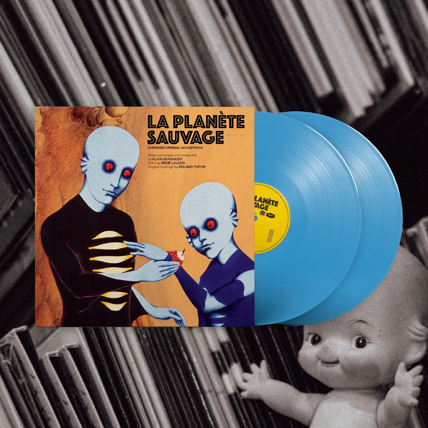 Alain Goraguer - La Planète Sauvage (OST Deluxe Edition Blue Vinyl 2LP)
