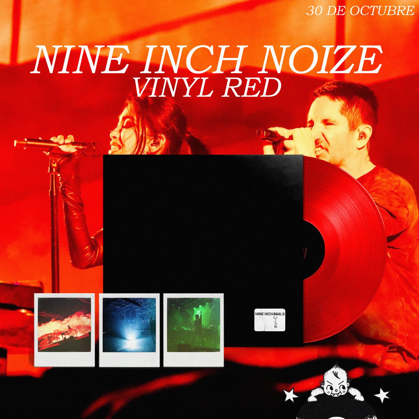 PRE ORDER / Nine Inch Noize (Vinyl Red + 3 Postcards)