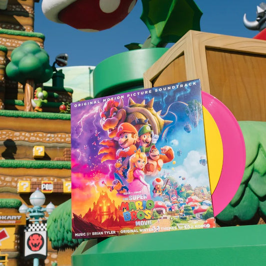 The Super Mario Bros Movie (Soundtrack 2LPs Yellow & Pink)