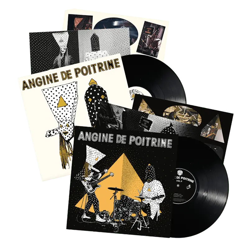 PRE ORDER / Angine De Poitrine - Vol 1 & Vol 2 Bundle (Vinyl Black