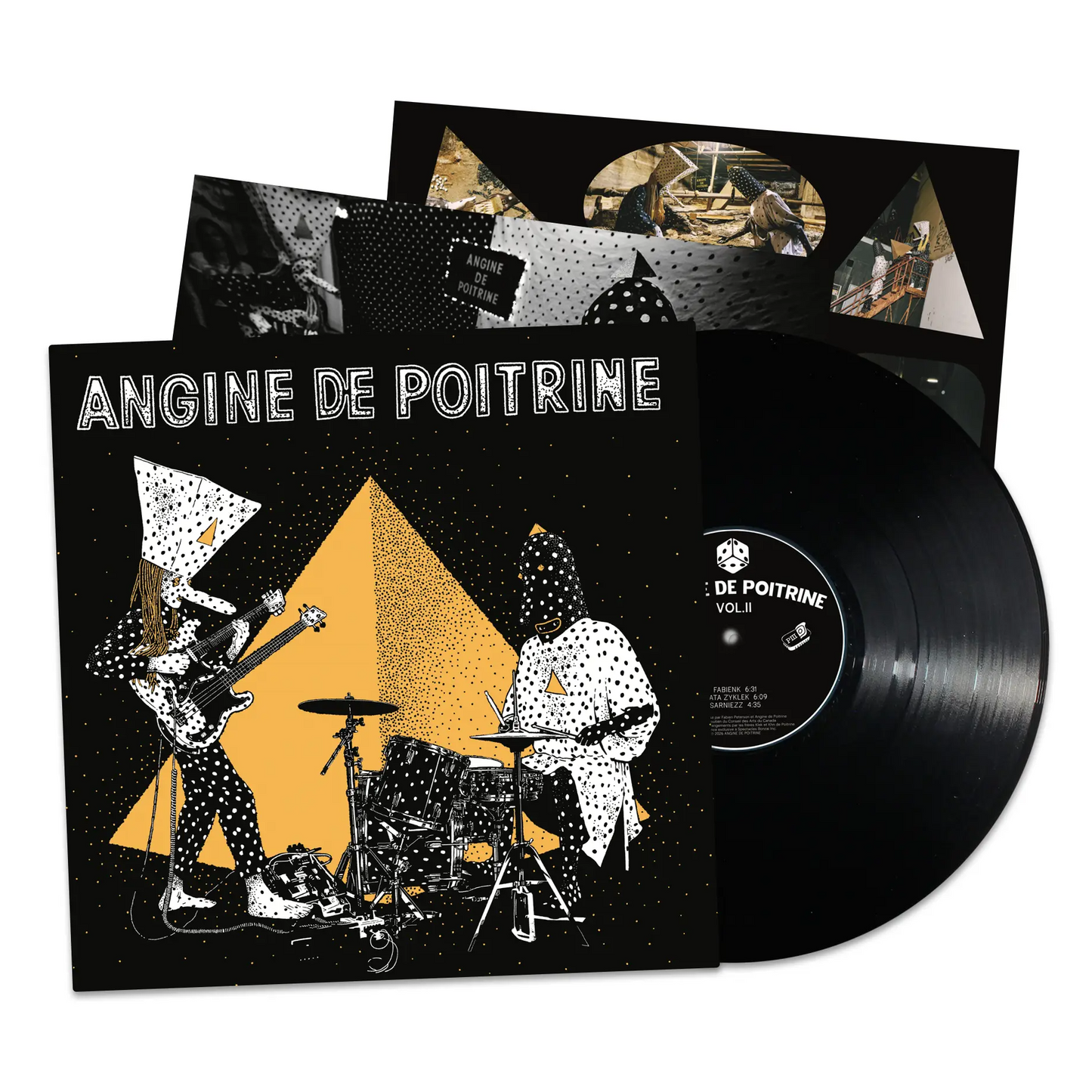 PRE ORDER / Angine De Poitrine - Vol 2 (Vinyl Black)