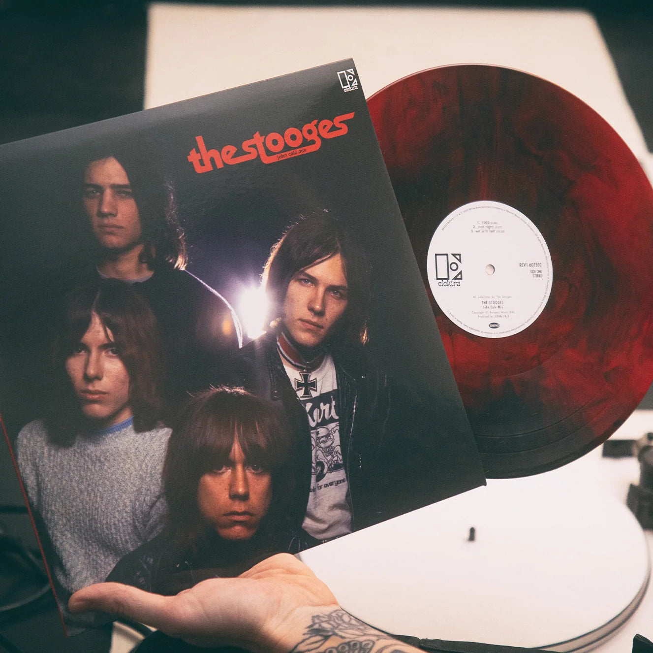 The Stooges - The Stooges (John Cale Mix VMP Red & Black Smoke)
