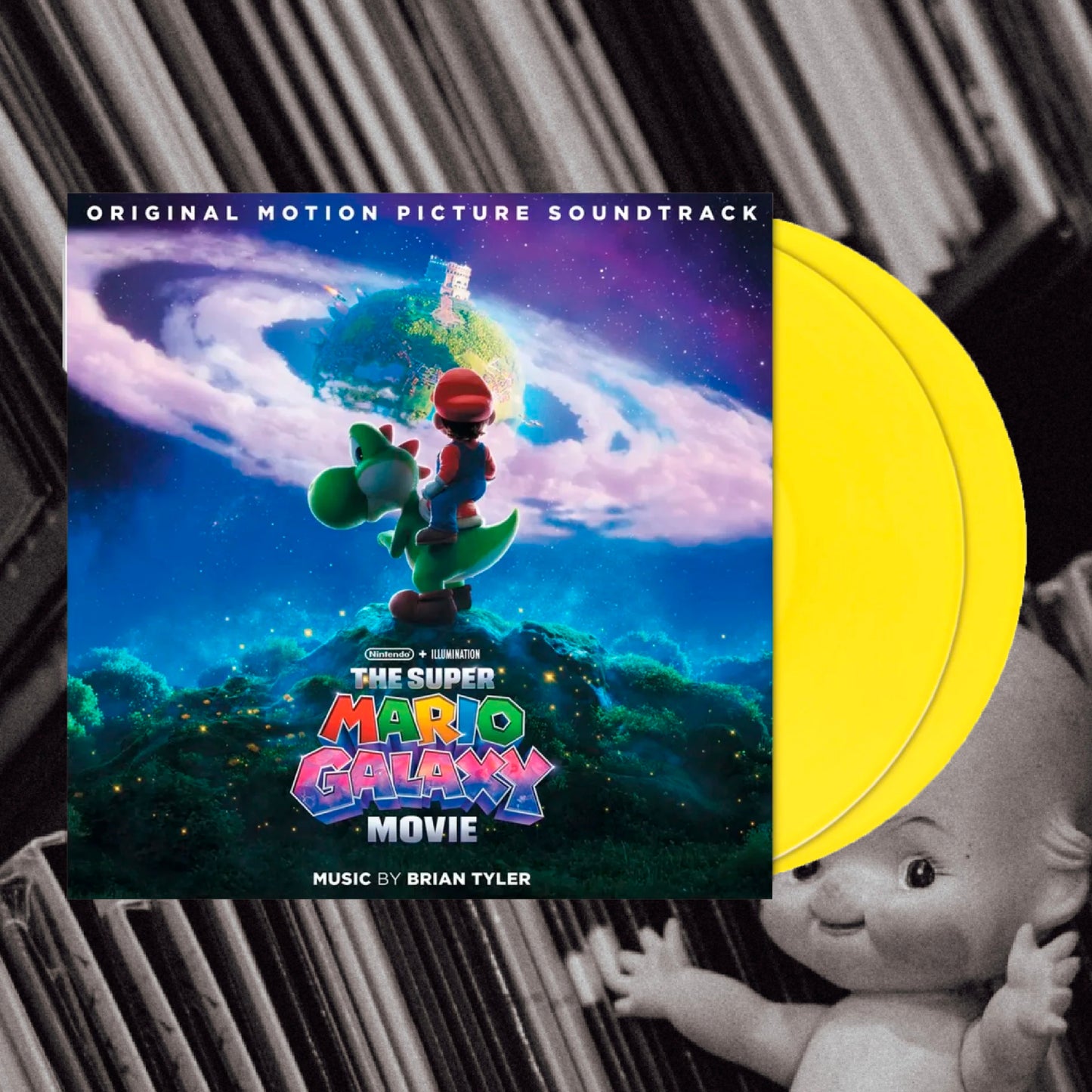 PRE ORDER / Super Mario Galaxy Soundtrack (2LP Yellow Galaxy)