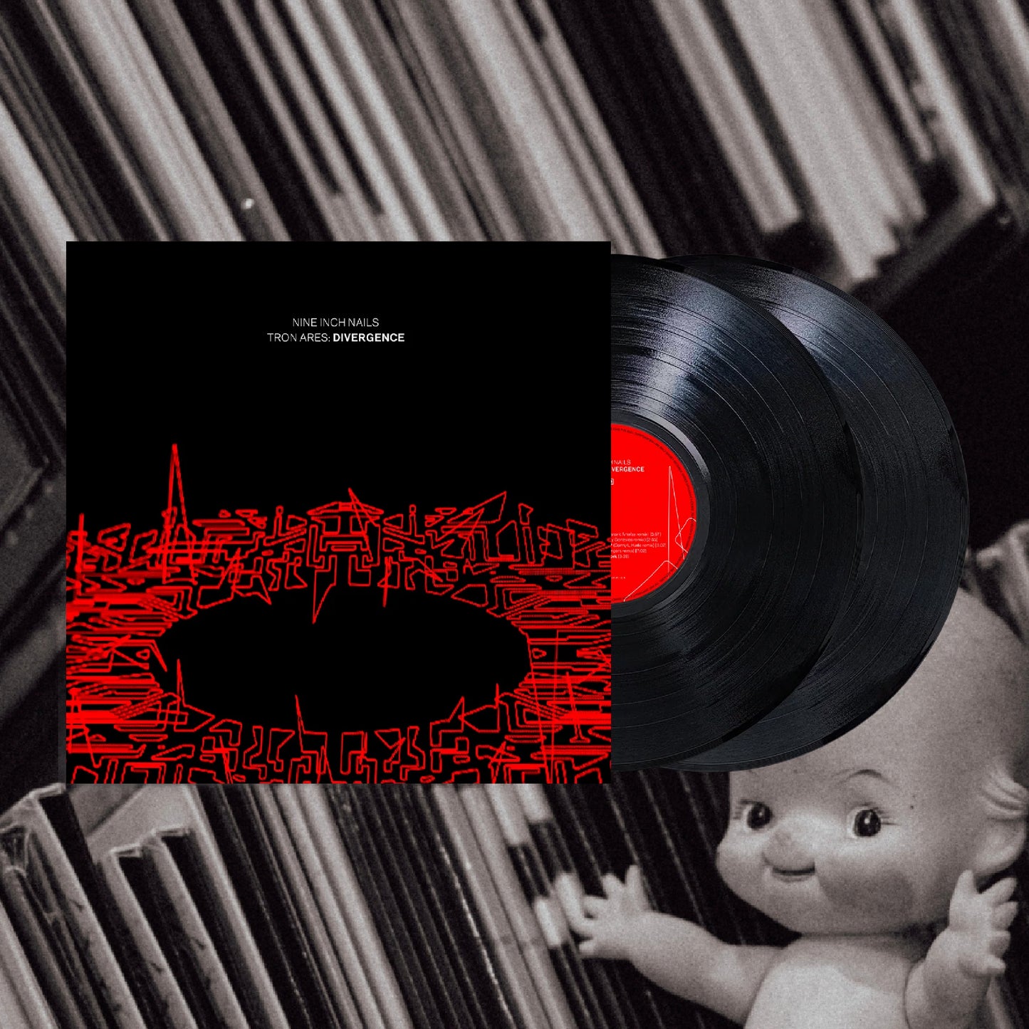 PRE ORDER / Nine Inch Nails - TRON ARES: Divergence (2LP Black)