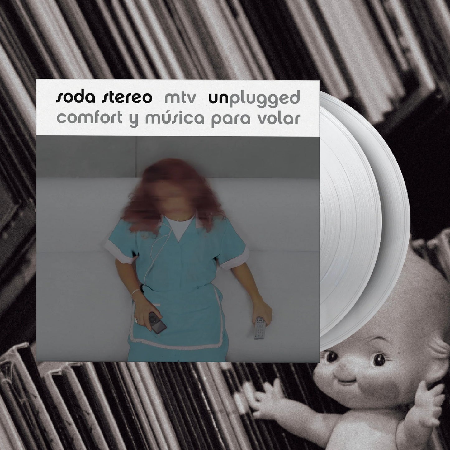 PRE ORDER/ Soda Stereo - Comfort y Música Para Volar (2LPs Music On Vinyl Clear Limited 2000 Copies)