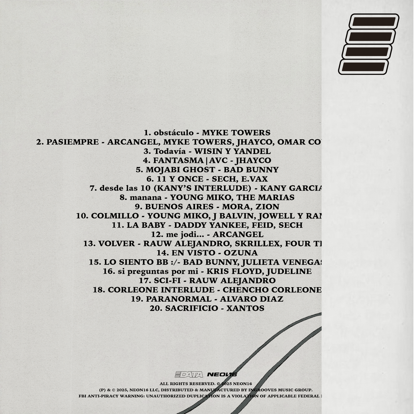 PRE ORDER / Tiny - DATA (2 Years Anniversary 2LPs Black Alternative Cover)