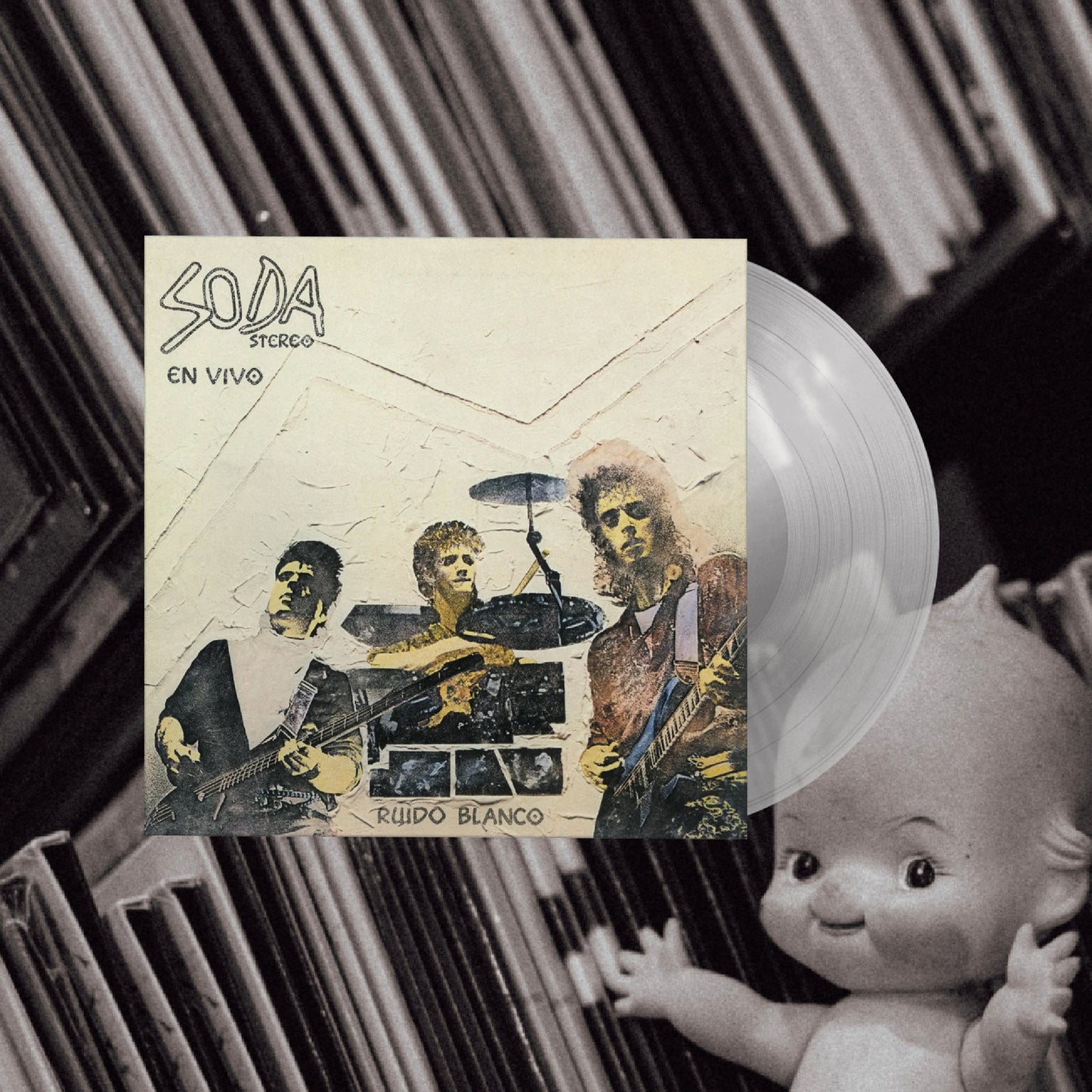 Soda Stereo - Ruido Blanco (MOV Clear Numered Vinyl)
