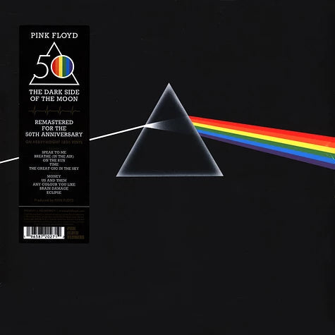 Pink Floyd - The Dark Side of The Moon (50Th Anniversary 180G Black Vinyl)