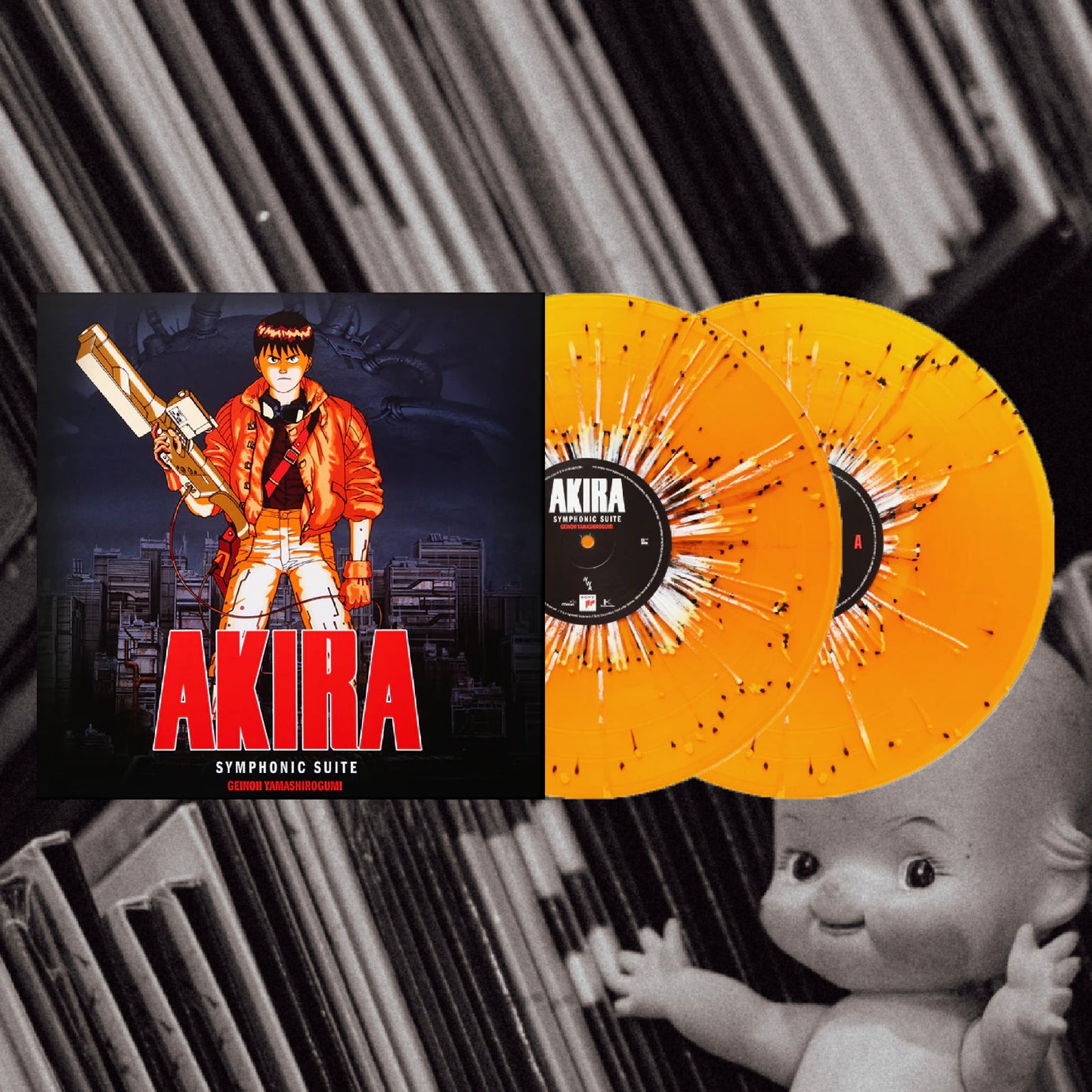 PRE ORDER / Akira Symphonic Suite Soundtrack (2LP Orange Splatter)