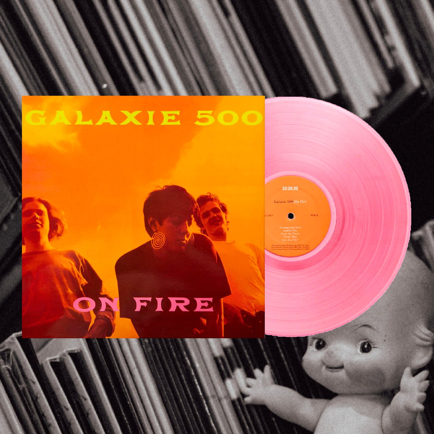 PRE ORDER / Galaxie 500 - On Fire (Pink Clear Vinyl)