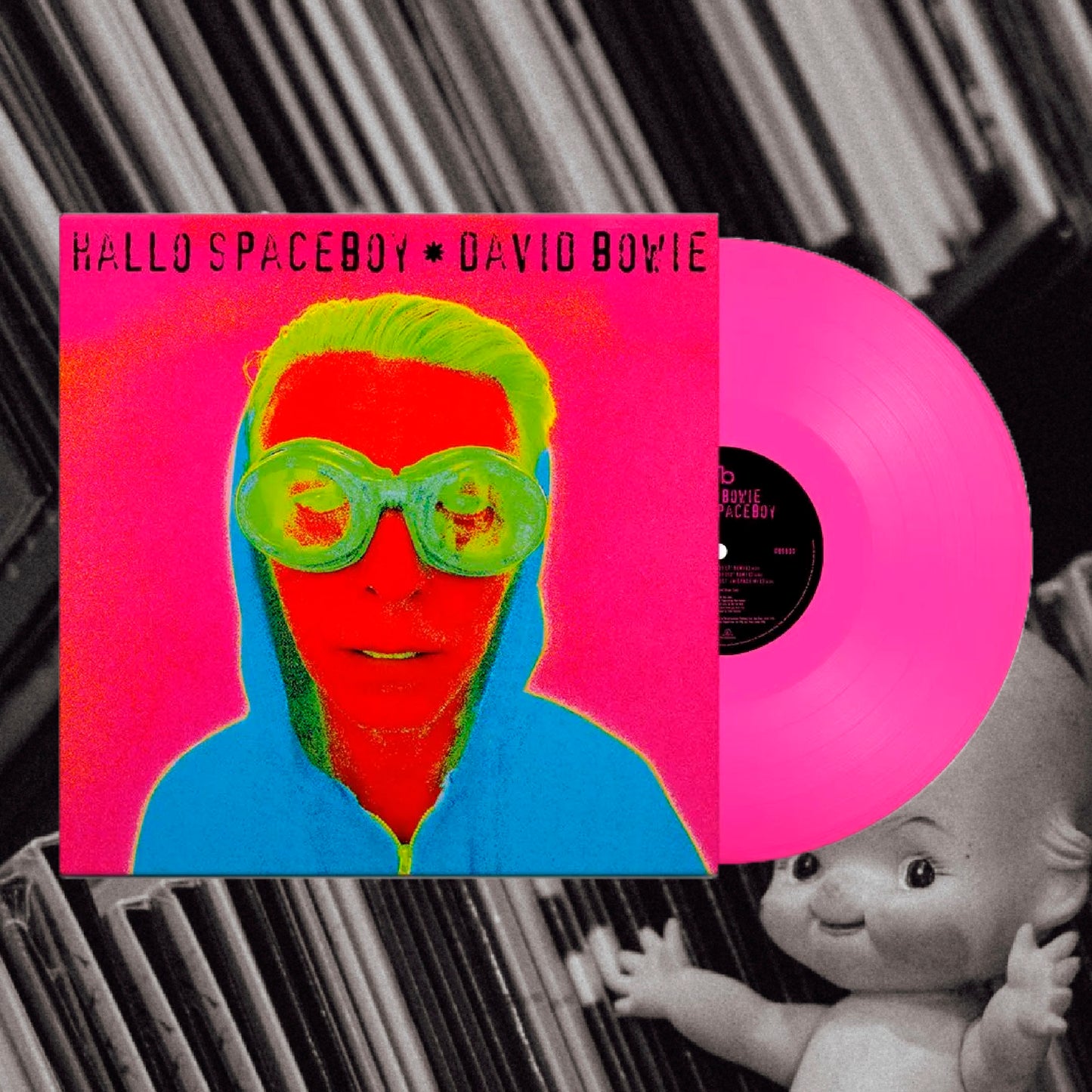 David Bowie - Hallo Spaceboy (Pink Neon RSD 2026)